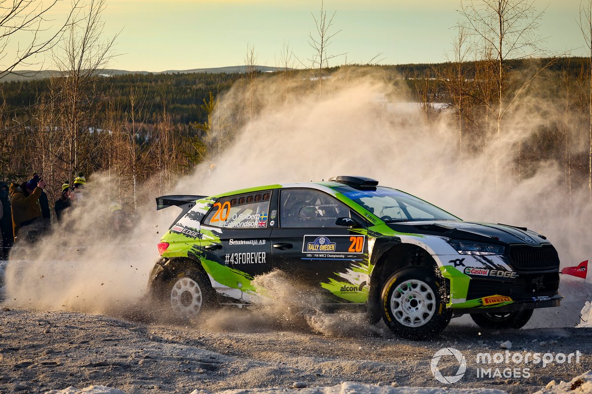 Oliver Solberg donimated WRC2 and finished seventh overall.