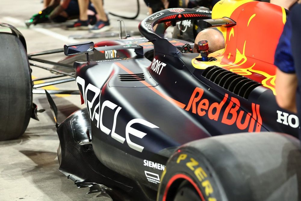 Red Bull Racing RB19 extra cooling detail