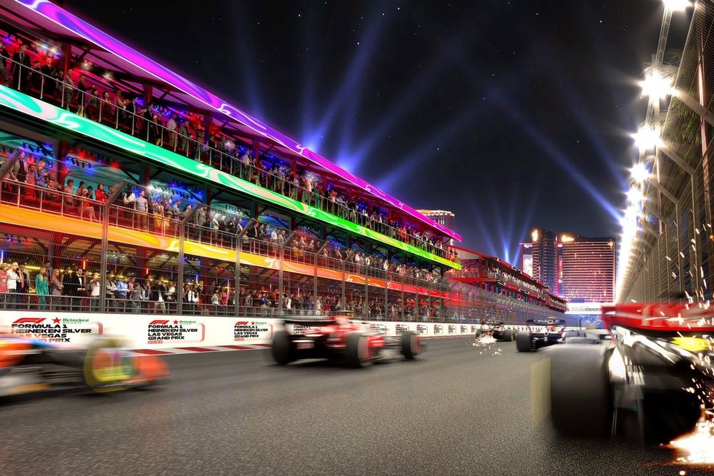 Las Vegas GP rendering
