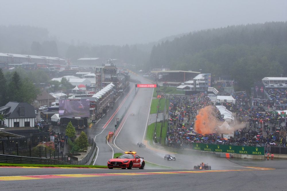 The 2021 Belgian GP is F1's shortest ever race