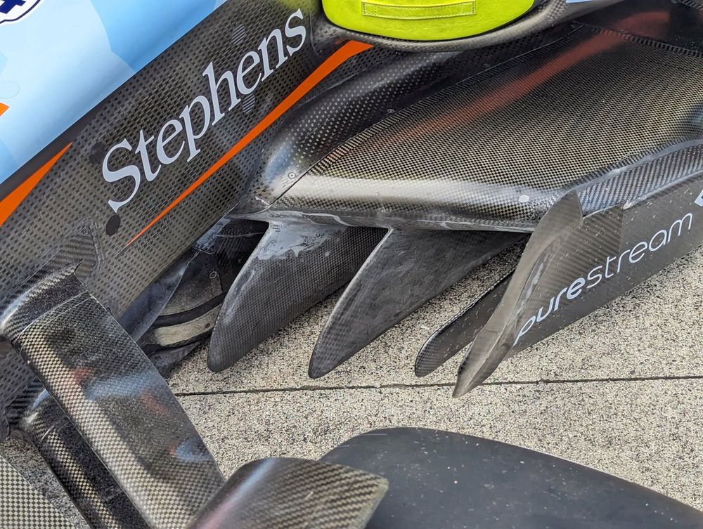 Williams FW45 technical detail