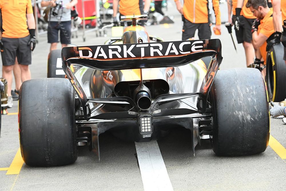 McLaren MCL60 rear detail