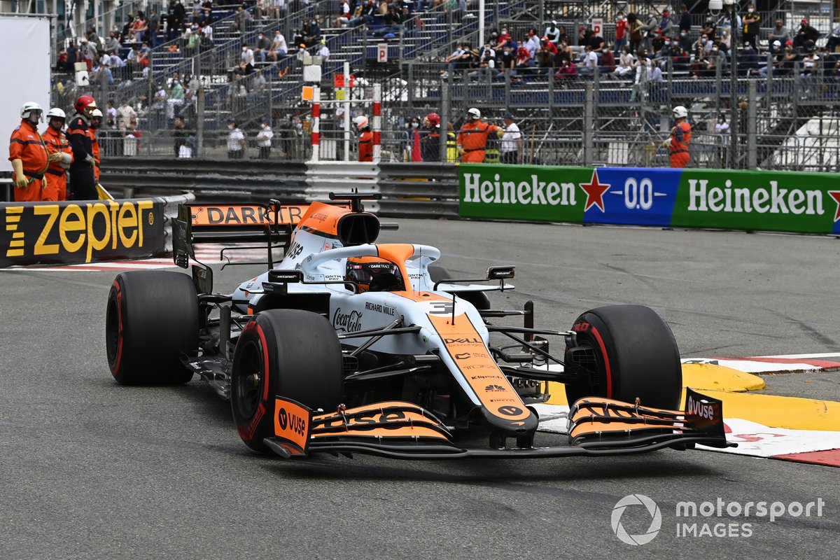 McLaren ran a full Gulf livery as a one-off at the 2021 Monaco GP