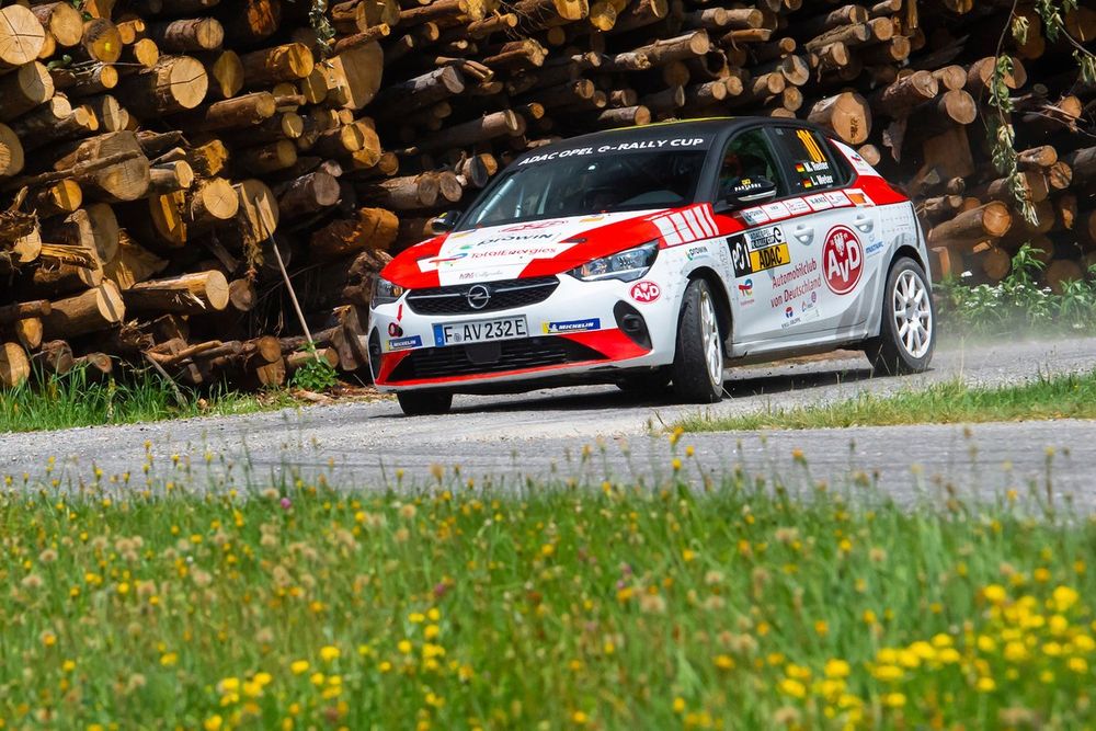Full EV cars contest the ADAC's Opel Electric Rally Cup, but the WRC appears unlikely to follow suit