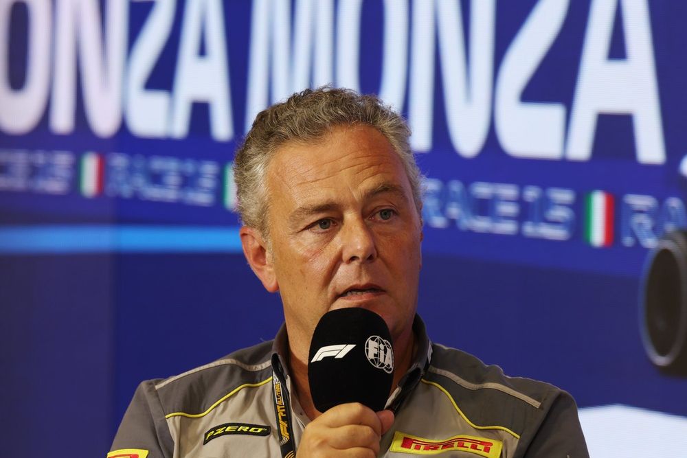 Mario Isola, Racing Manager, Pirelli Motorsport, in the team principals Press Conference