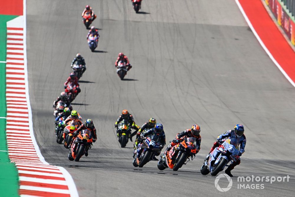 Alex Marquez's COTA sprint came to an unpleasant and uncomfortable end
