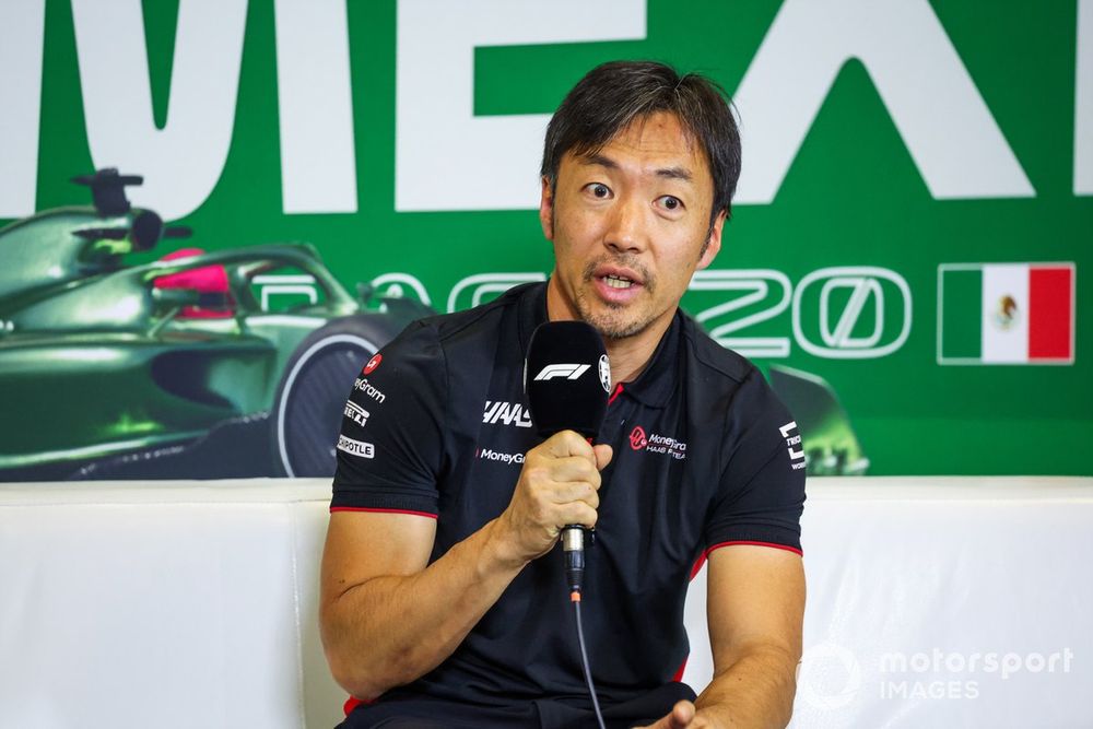 Ayao Komatsu, Chief Engineer, Haas F1 Team, in the Team Principals Press Conference