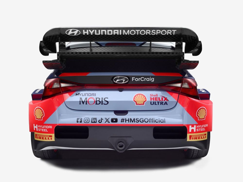 Hyundai i20 N Rally1 Hybrid livery
